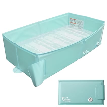 Collapsible Bathtub, Travel Bath Tub for Baby, Foldable