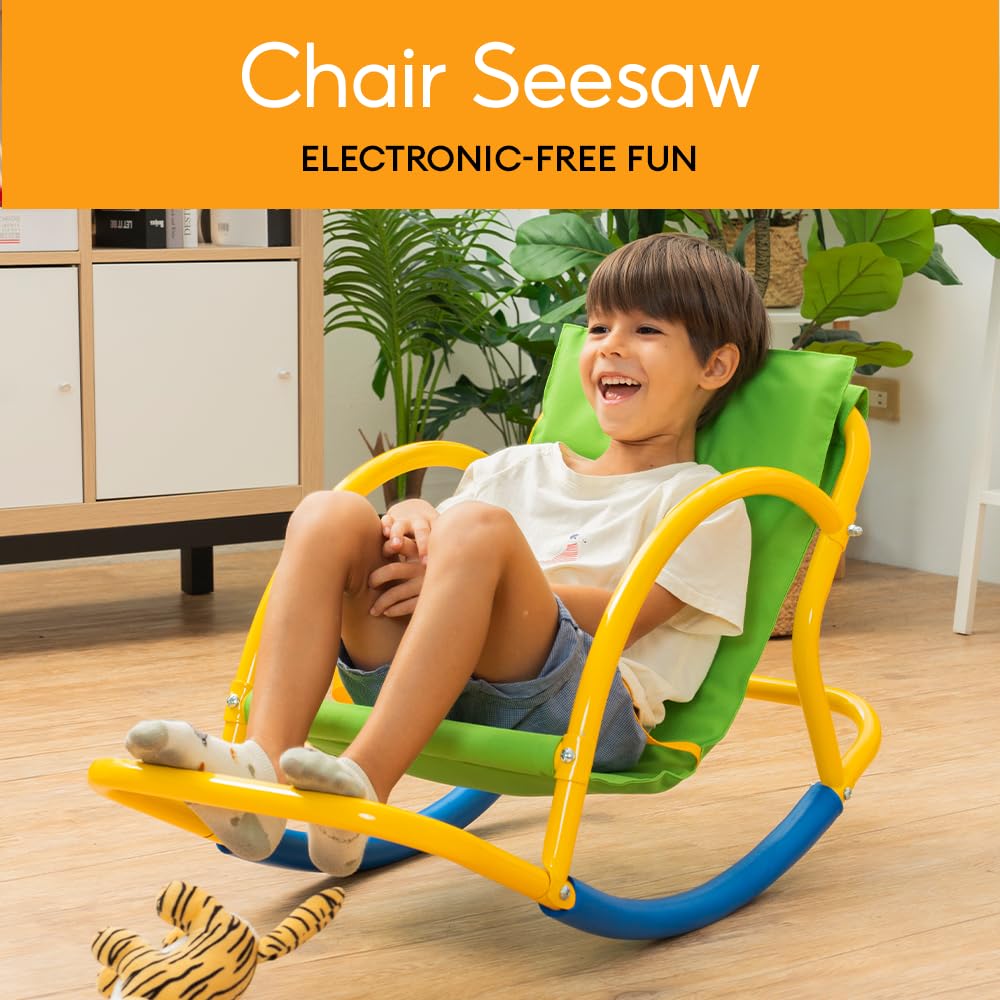 Kids Rocking Seesaw Chair for Toddlers Ages 3-7