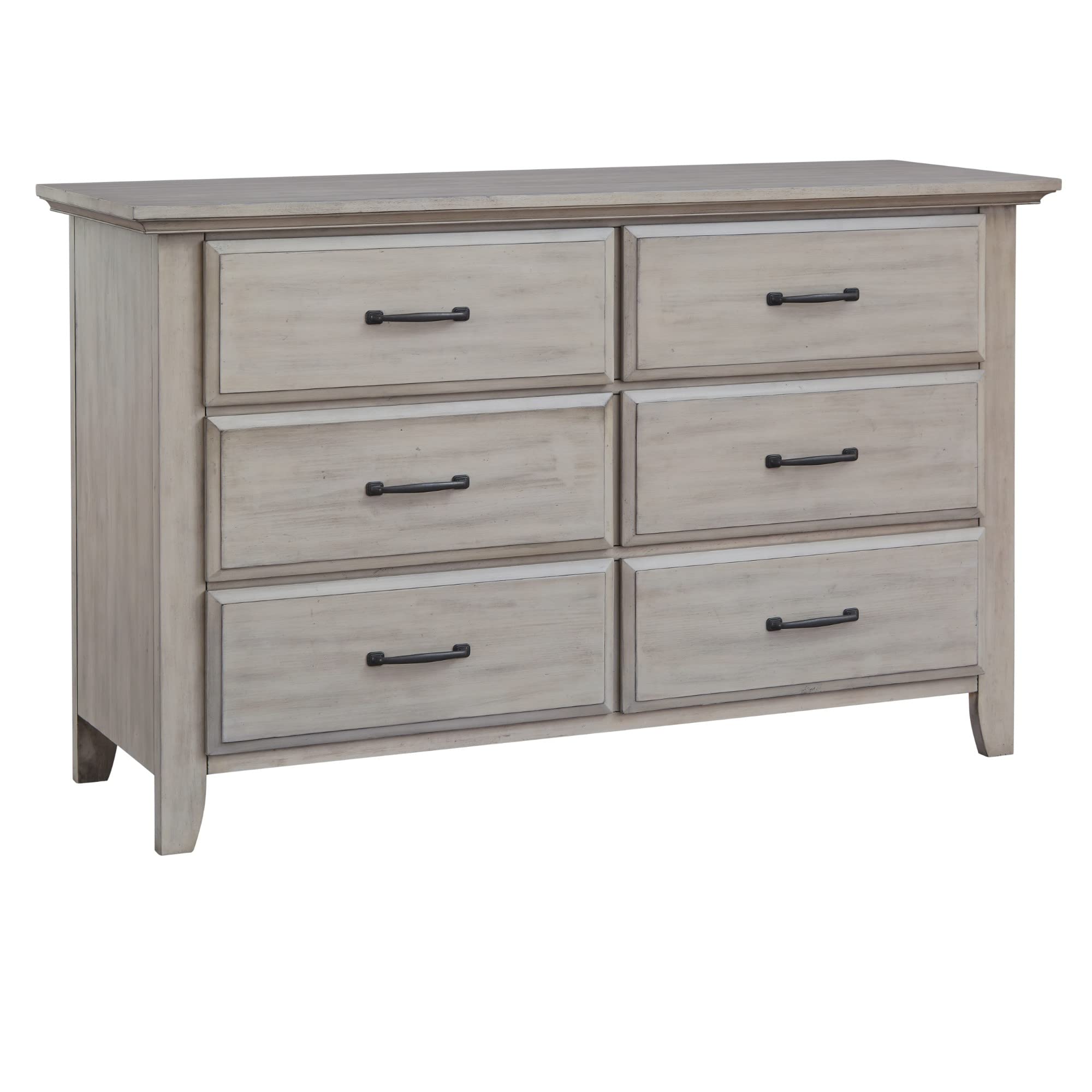 Chandler Premium 6-Drawer Dresser, Stone Wash