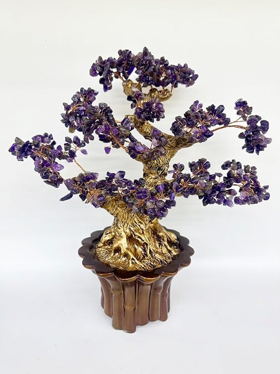 MARBLE SHOP 17.7 inch Feng Shui Money Tree, Large Crystal