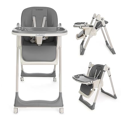 3-in-1 Foldable High Chair for Babies & Toddlers – Adjustable