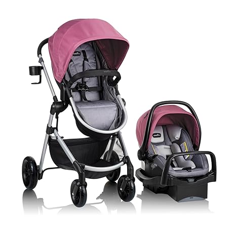Pivot Modular Travel System with LiteMax Infant Car Seat (Casual Gray)