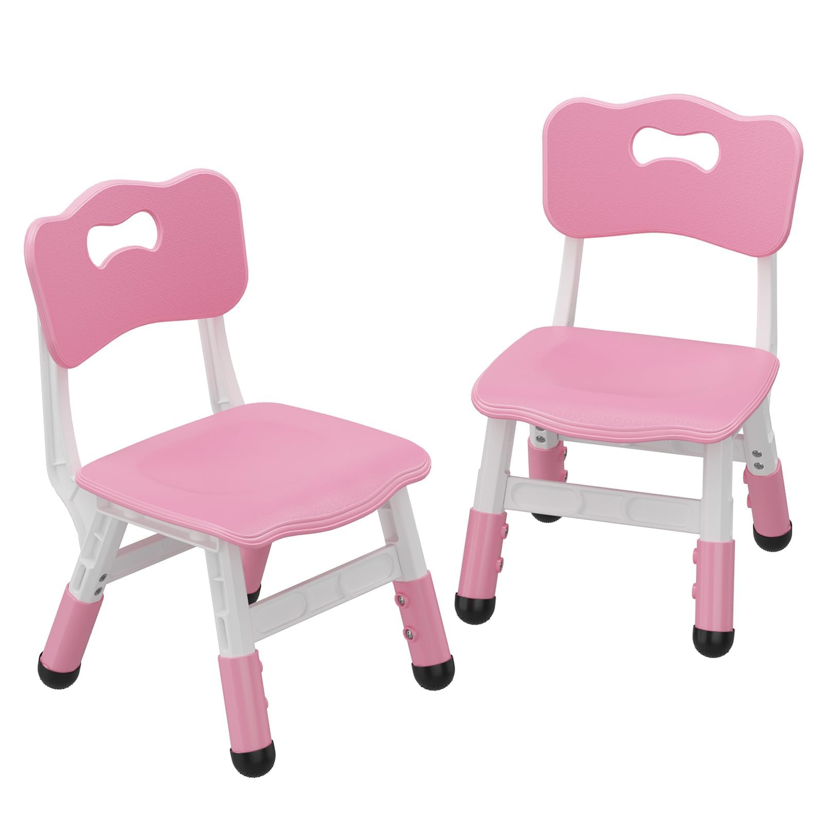 Adjustable Kids Chairs 3-Level Height with Non-Slip Pads
