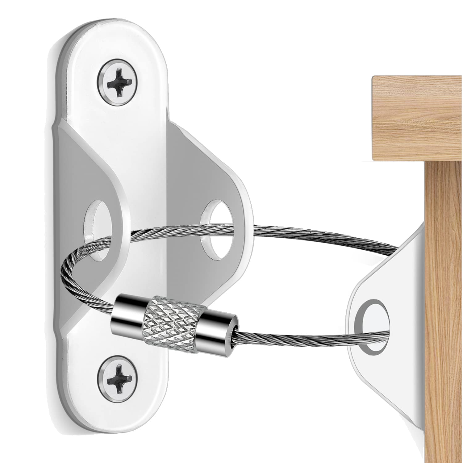 Furniture Anchors (10 Packs) Anti Tip Furniture Anchors