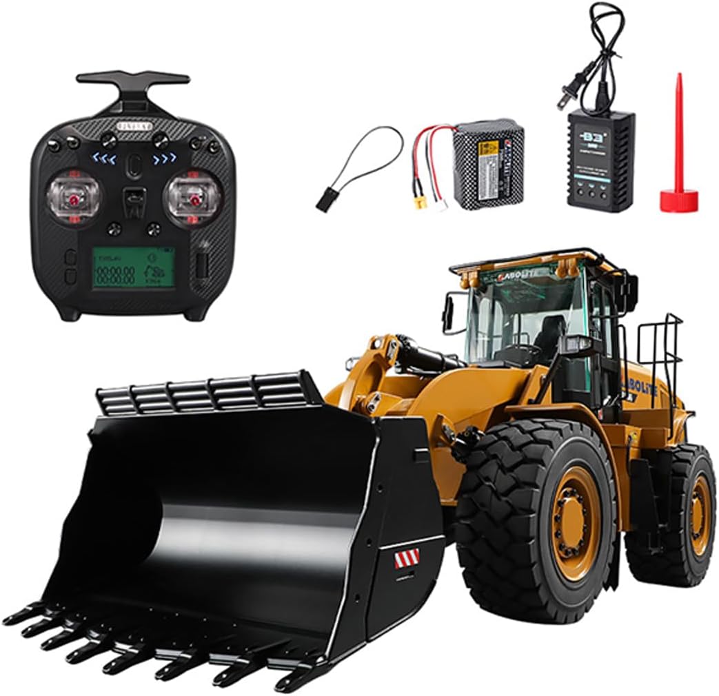 /14 Metal Rc Hydraulic Loader, 2.4Ghz Rc Engineering Vehicles, Metal RTR Toy Truck