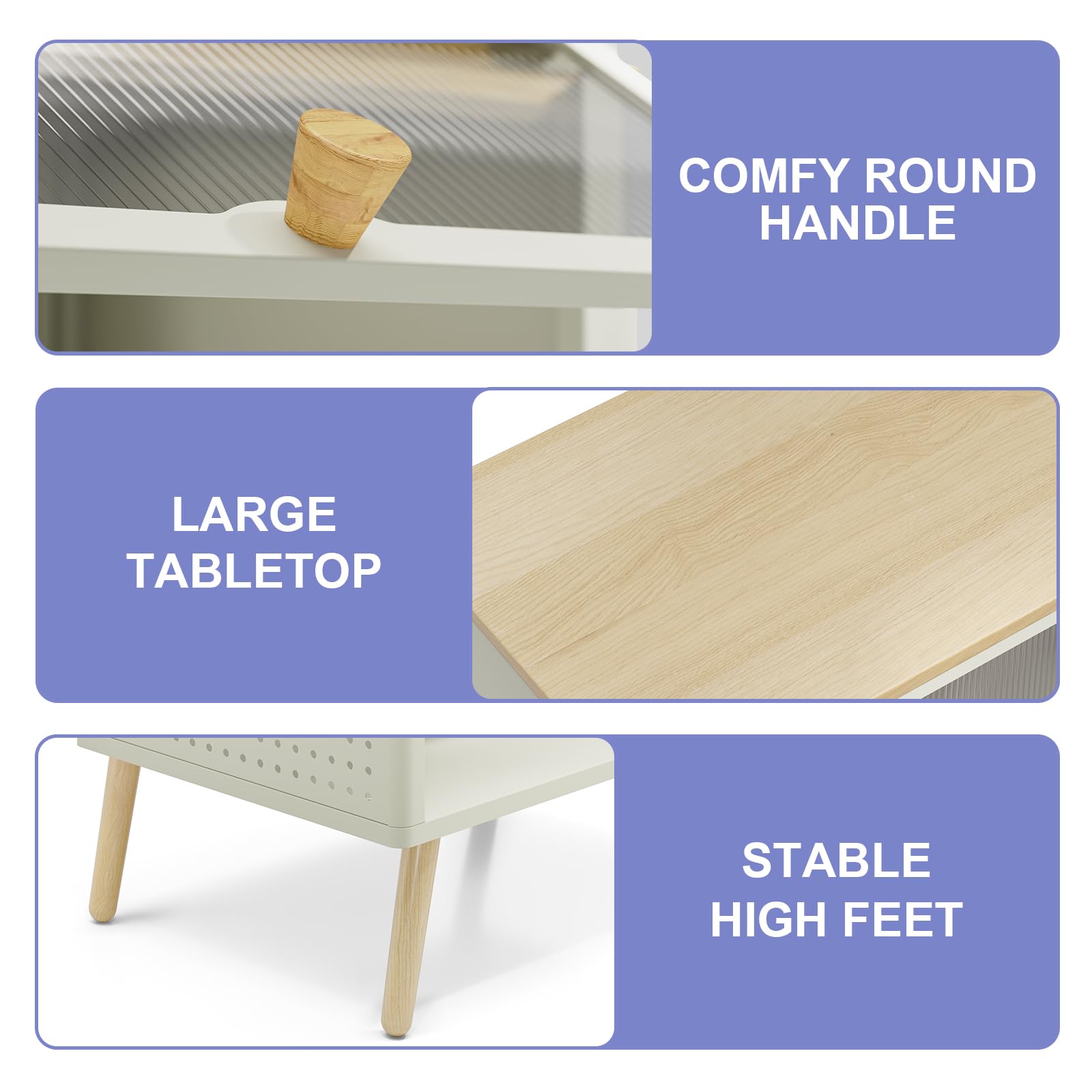 Small End Table with Storage Drawer