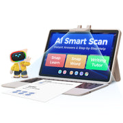 AI Kids Tablet with Scanner - 50000+ Content AI Tutor Learning Tablet with ELA