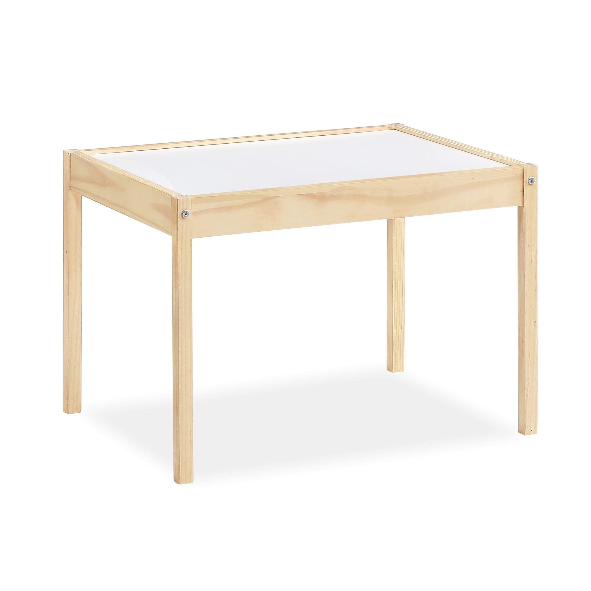 Hunter 3-Piece Kiddy Table & Chair Set Natural Wood