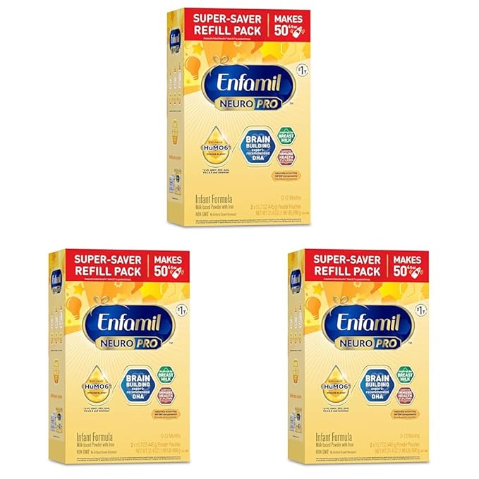NeuroPro Baby Formula, MFGM* 5-Year Benefit, Expert-Recommended Brain-Building