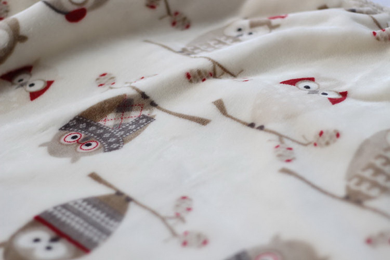 Soft Microplush Flannel Blanket 70x50 Inches