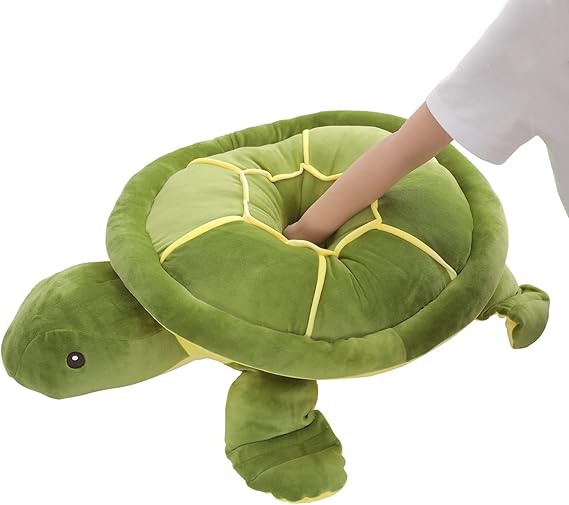 28 inch Big Green Sea Turtle Stuffed Animals Giant Soft Plush Toys