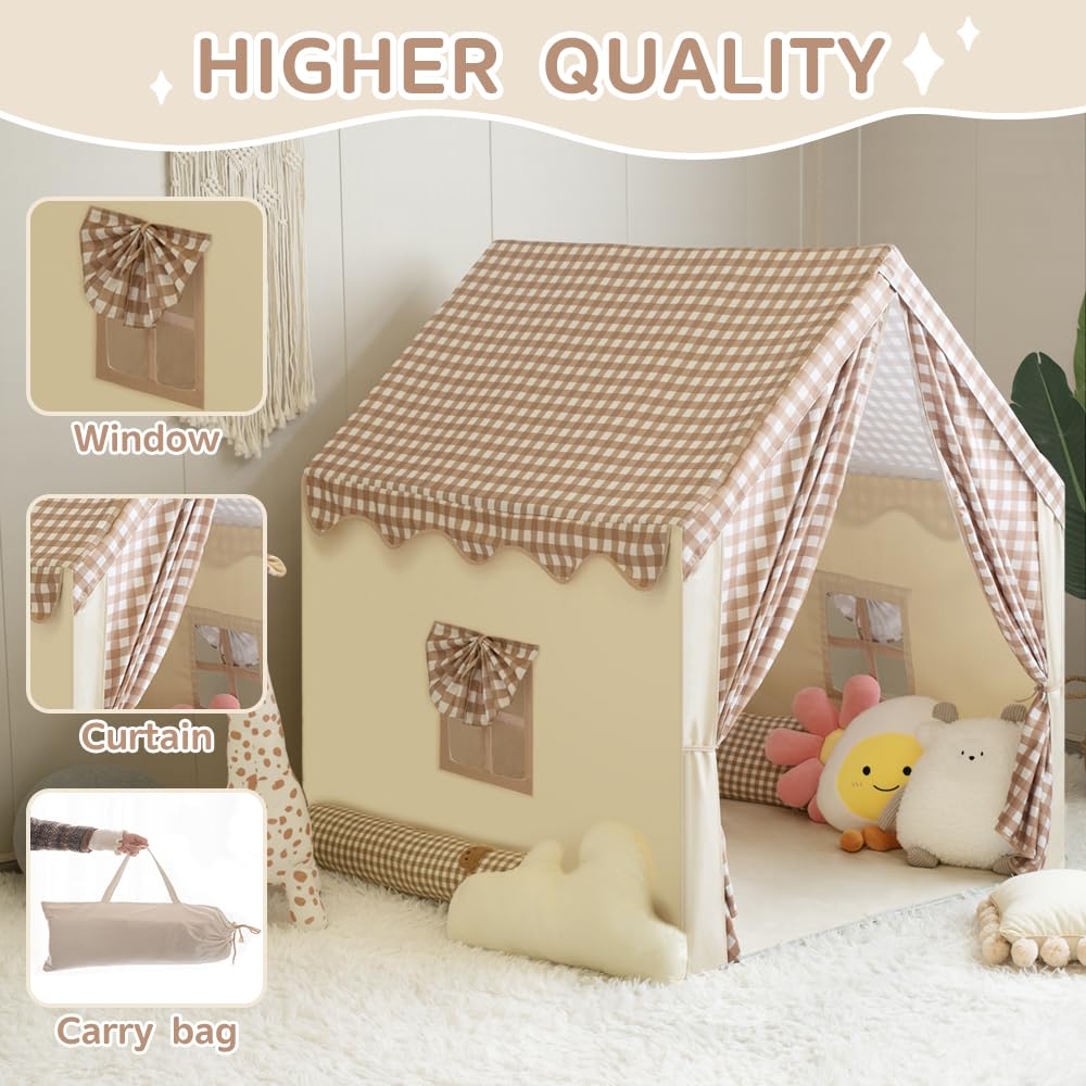 Kids Play Tent with Star Lights and Carry Bag
