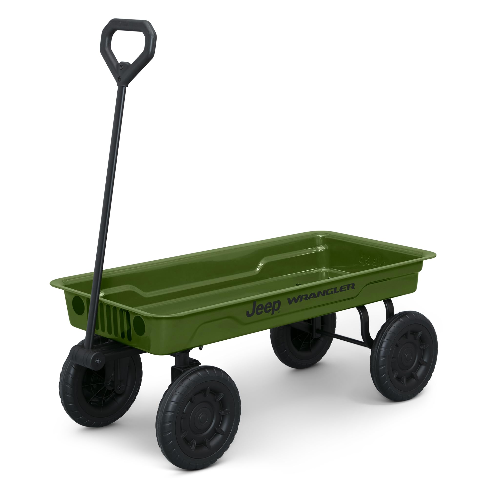 Kids Pull Wagon with All-Terrain Wheels and Steel Frame