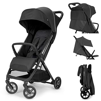 Quid³ Stroller, Planet Green - Compact Reclining Travel Stroller