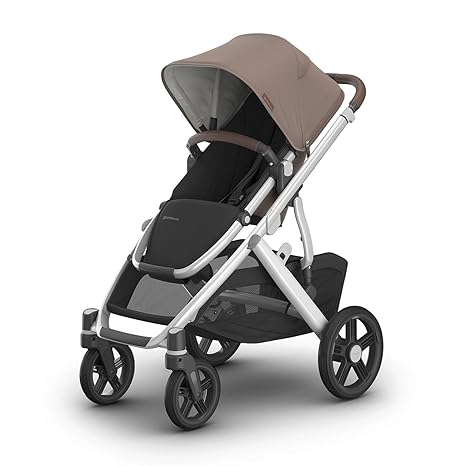 Vista V3 Stroller - Full-Size Single-to-Double Stroller System - Toddler Seat, Bug Shield