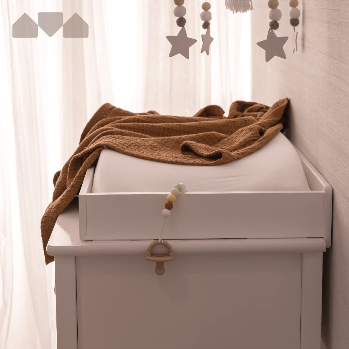 Nursery Dresser with Changing Table