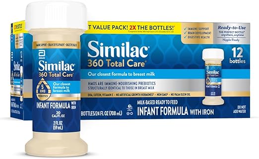 360 Total Care Infant Formula, Has 5 HMO Prebiotics, Our Closest Prebiotic Blend to Breast