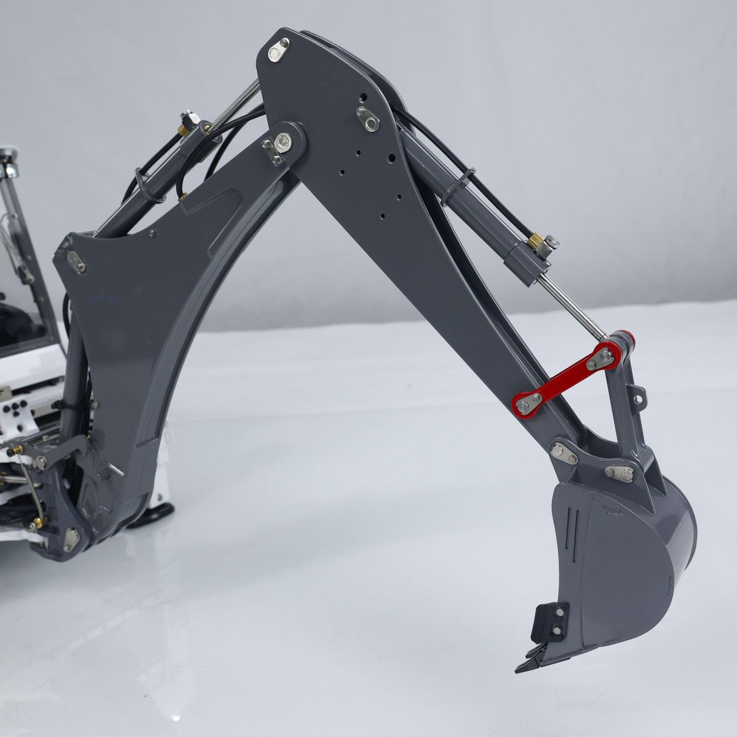 1/14 Hydraulic RC Backhoe Loader Model for Aoue BL71 2 in 1 Excavator