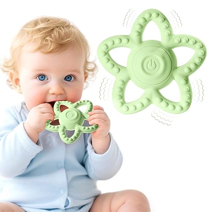 Vibrating Sensory Chew Toy - Baby Teething Toy for Autism/ADHD Toddler