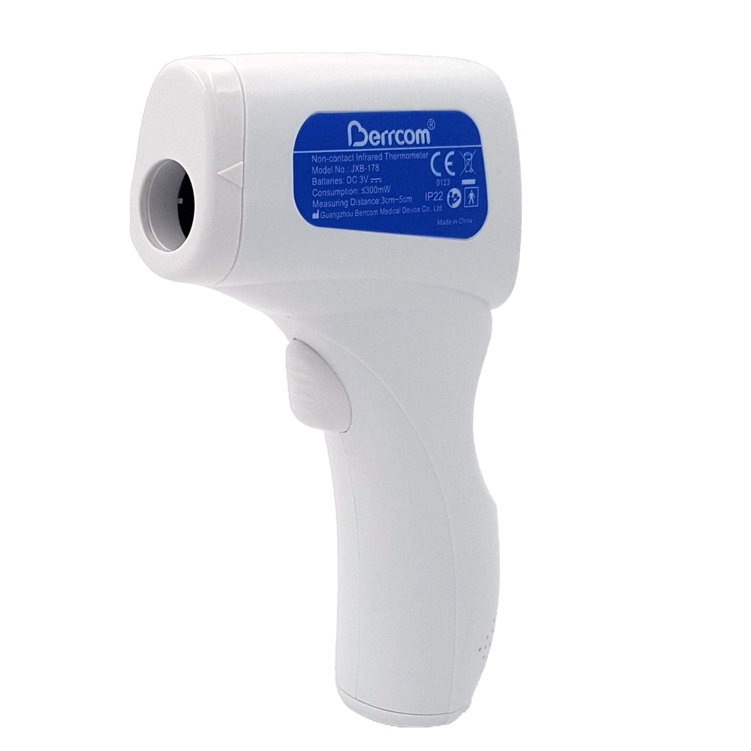 Non-Contact Digital Infrared Forehead Thermometer 1-Second Testing
