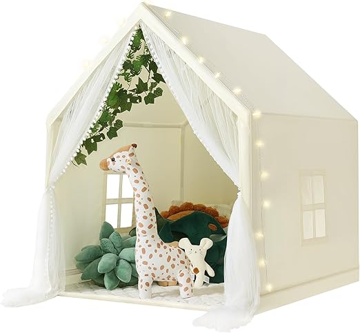 Tent with Mat, Star Lights - Kids Play Tents for Toddlers Kids Tents