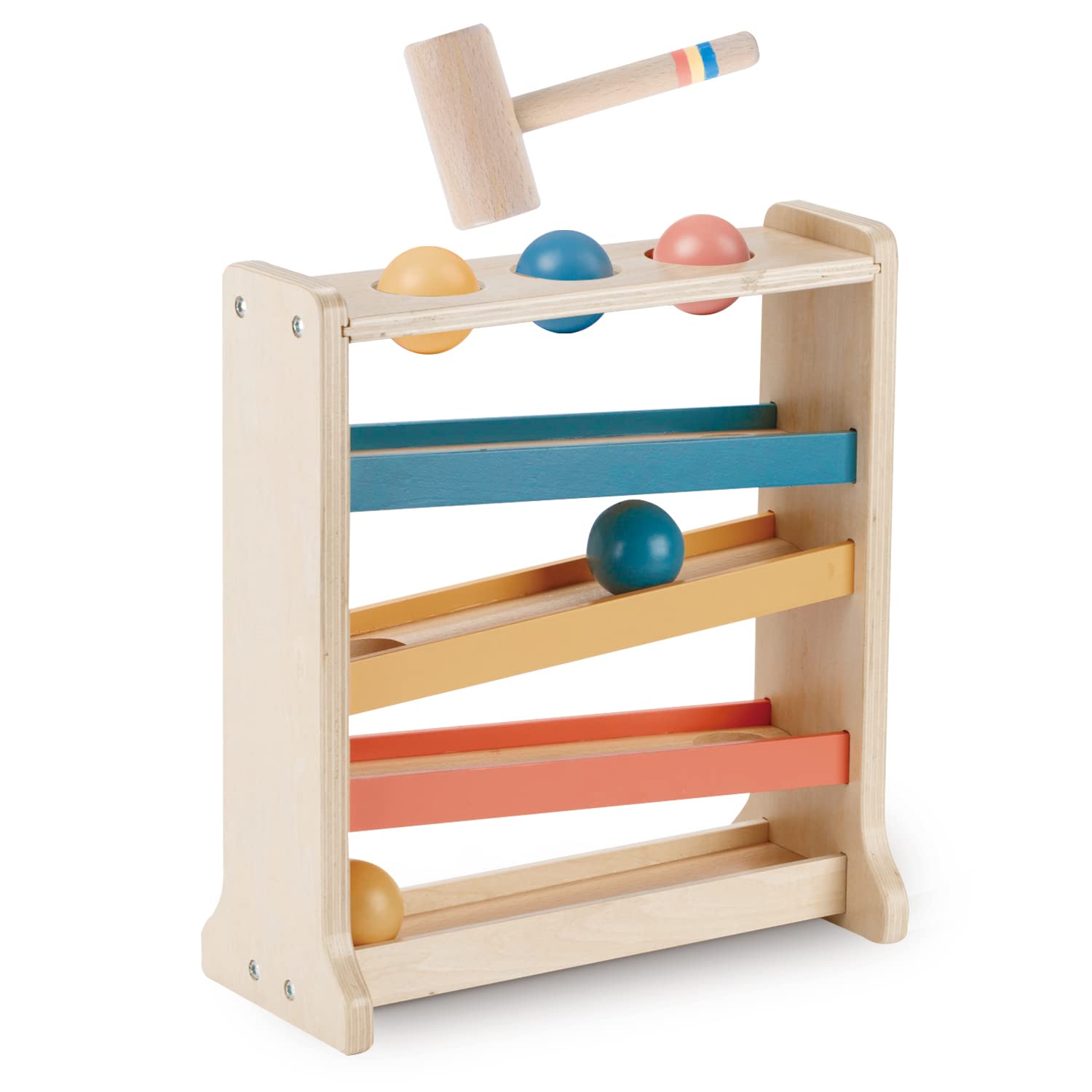 Montessori Ball Tracker, Award Winning Durable Pound A Ball Drop Toy