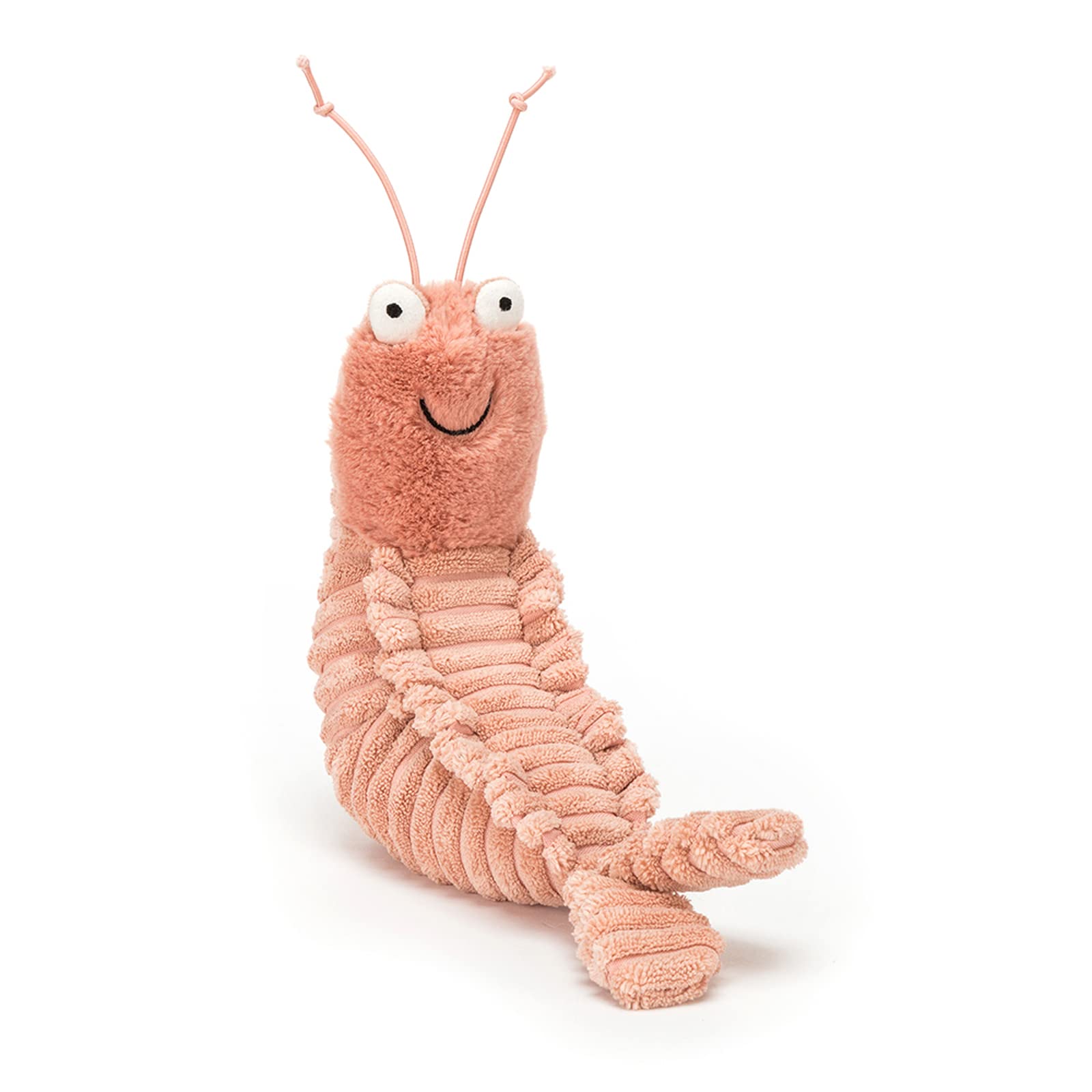 Sheldon Shrimp Stuffed Animal, 8.5 inches - Ocean and Sea Plush Toy - Classic Children's