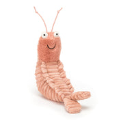 Sheldon Shrimp Stuffed Animal, 8.5 inches - Ocean and Sea Plush Toy - Classic Children's