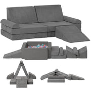 Toddler Sofa, Modular Kids Play Couch, Convertible Foam Climbing