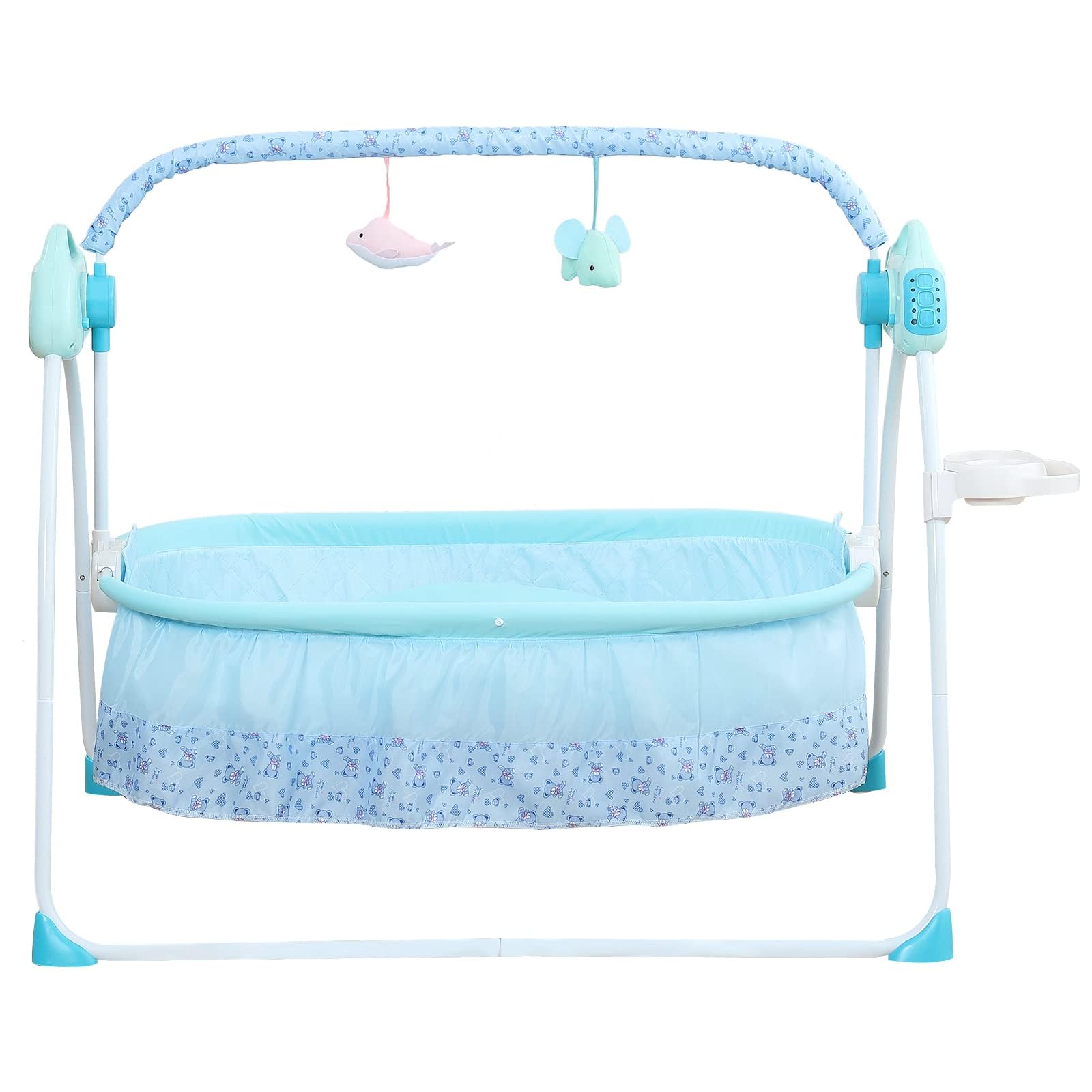 Electric Baby Crib with Auto Swing and Music