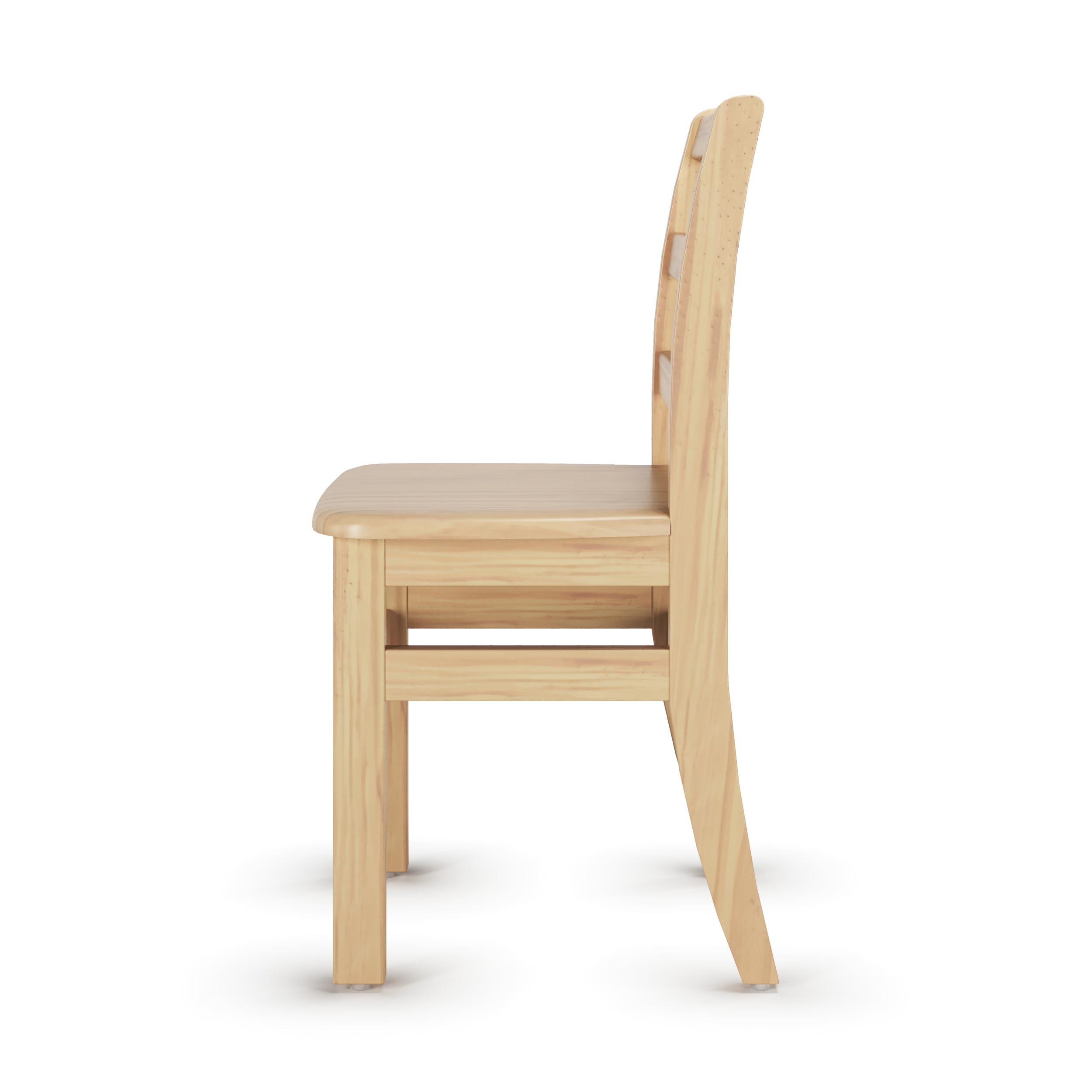 16" Wooden Ladderback School Chair - 2 Pack
