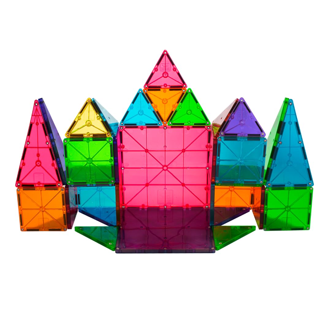Classic 32-Piece Magnetic Construction Set, The ORIGINAL Magnetic Building Brand