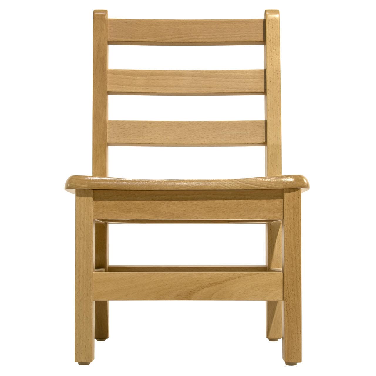 Kids Wooden Ladderback Chair Set for Ages 6-8