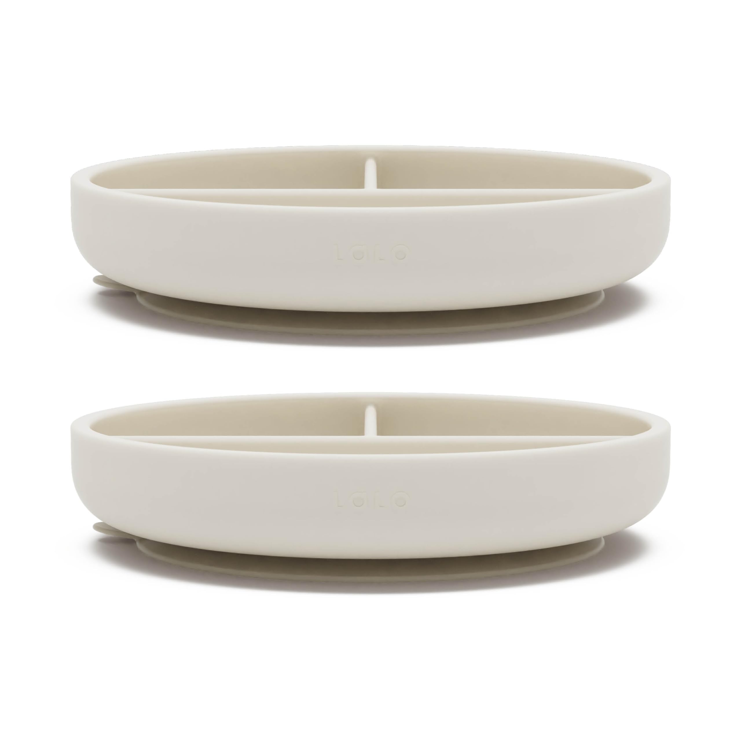 Plates - 2 Pack, 100% Silicone Non-Toxic BPA-Free Baby Plates