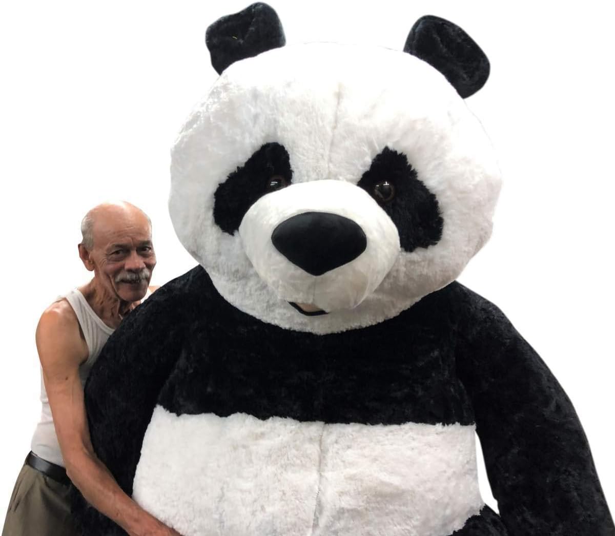 Giant Stuffed Panda 7 Feet Tall 84 Inches Soft 213 cm Huge Stuffed Animal