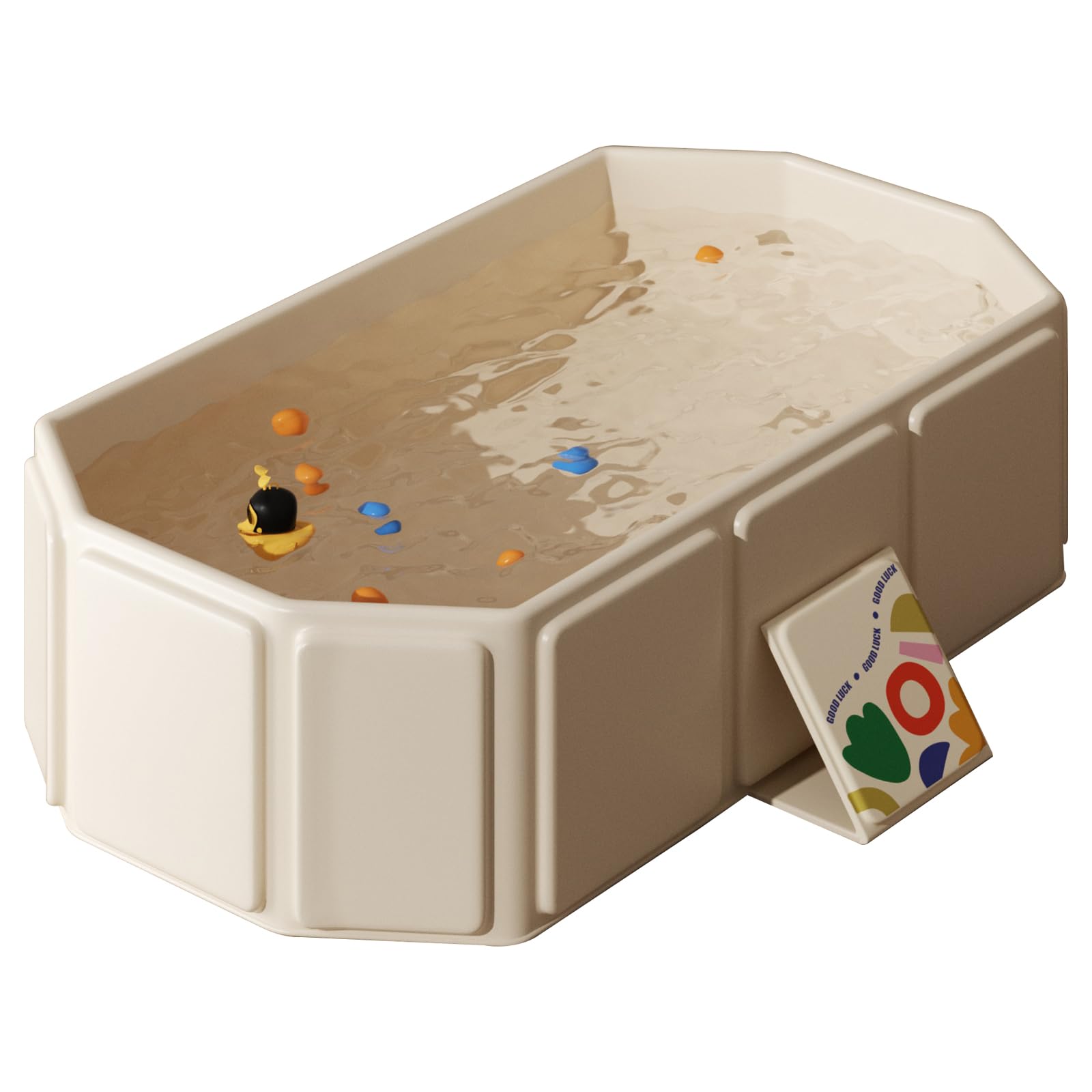 Baby Foldable Kids Bathtub for Infants to Toddler with Non-Slip