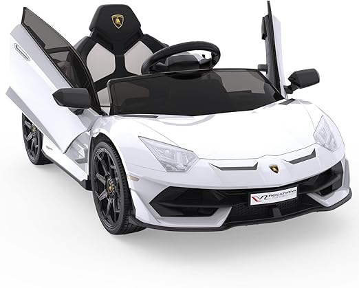 Ride on Car for Kids 12V Licensed Lamborghini Electric Vehicles Battery Powered Sports