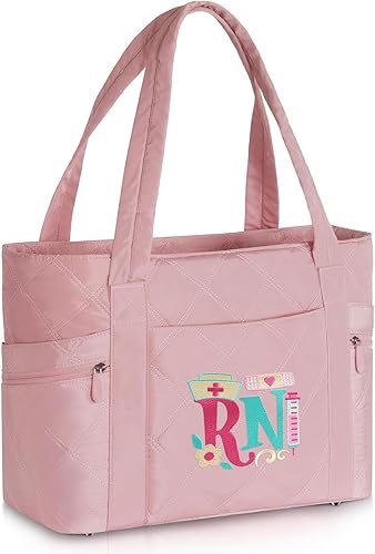 Nurse Bags for Work, Tote Bag for Women, 17'' Large Nursing Tote Bags for Nurses