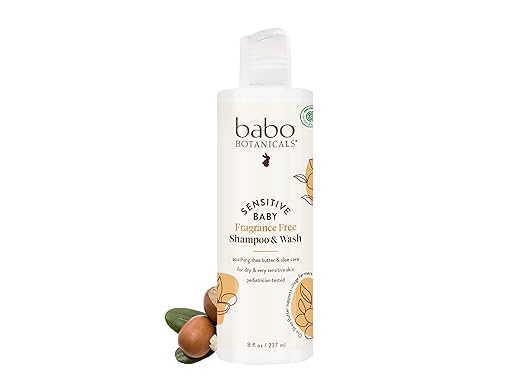 Fragrance-Free 2-in-1 Baby Shampoo & Wash - Shea Butter, Calendula & Aloe