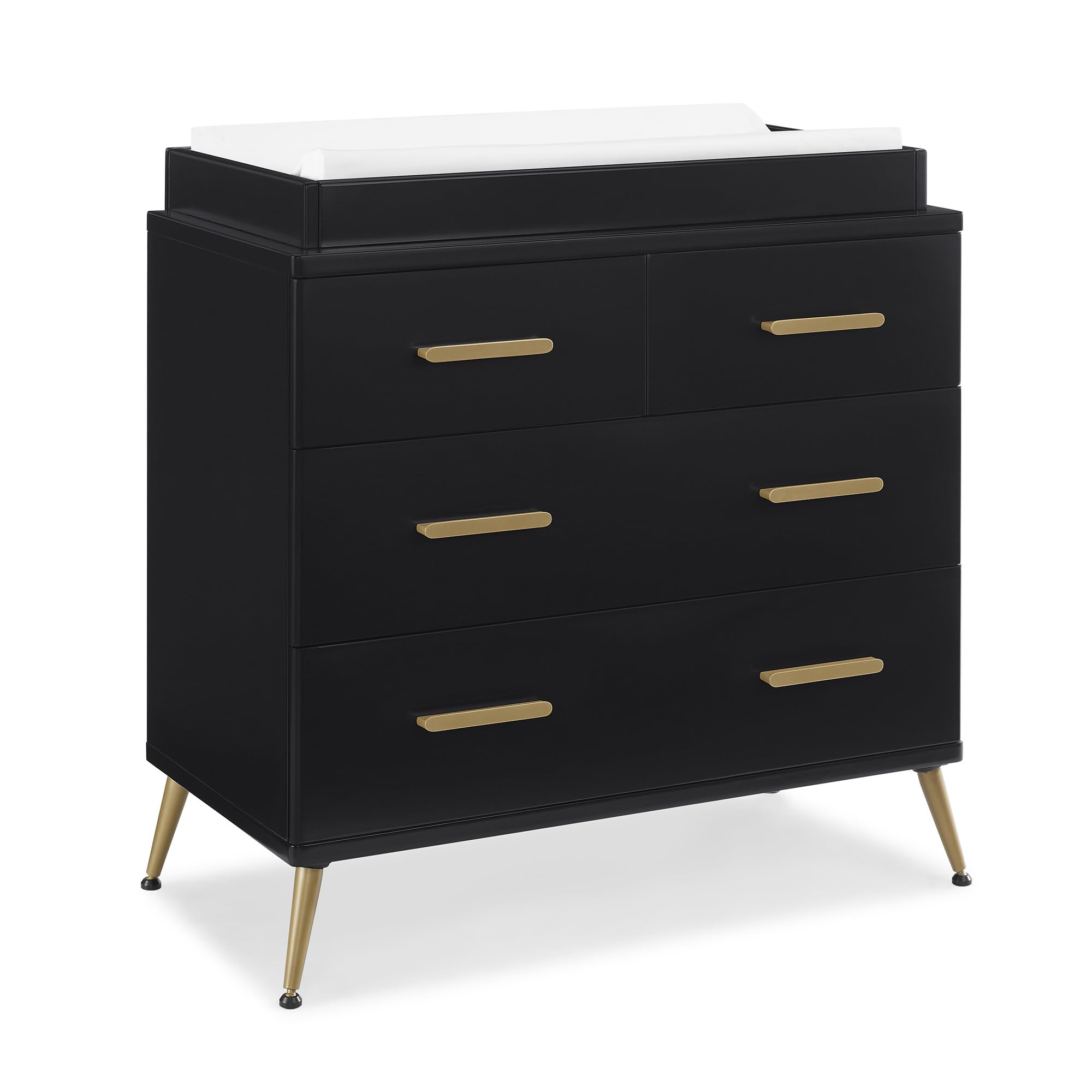 Sloane 4 Drawer Dresser with Changing Top and Interlocking