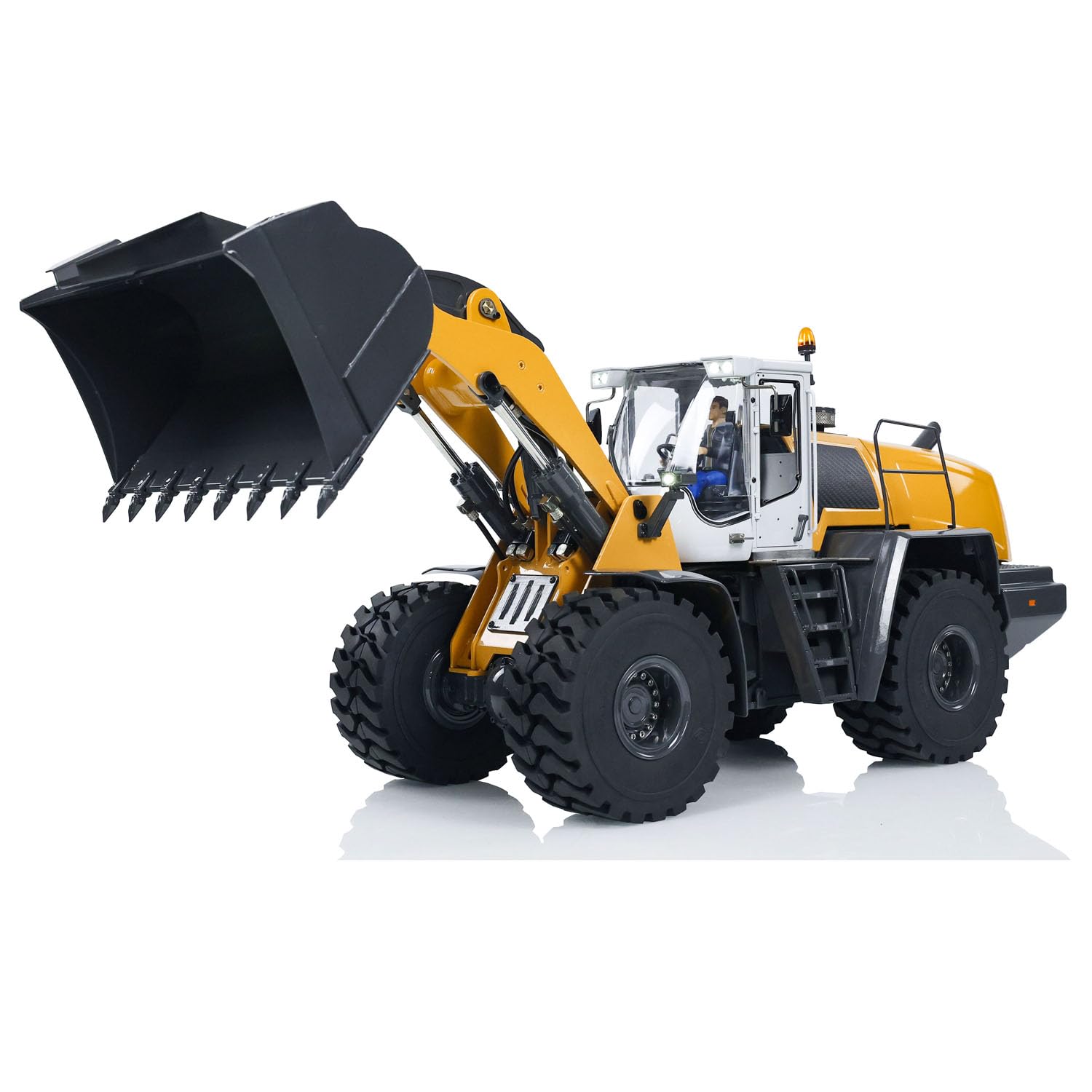 XDRC 580 1/14 Metal RC Hydraulic Loader RTR Engineering Vehicles Smoke Lights