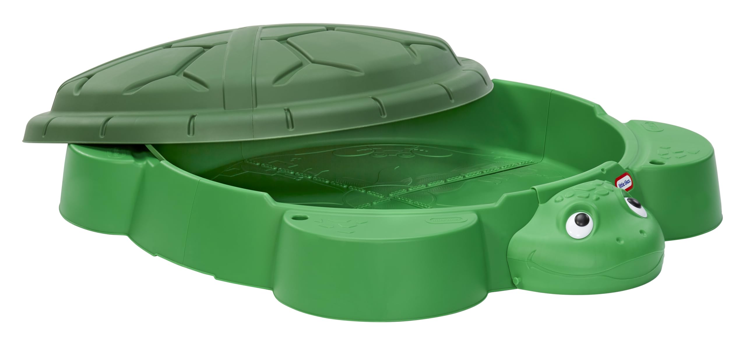 Turtle Sandbox with Lid and Seats for Kids
