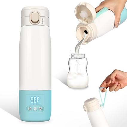 Bottle Warmer for Travel, Bottle Warmer On The Go with Quick Heating