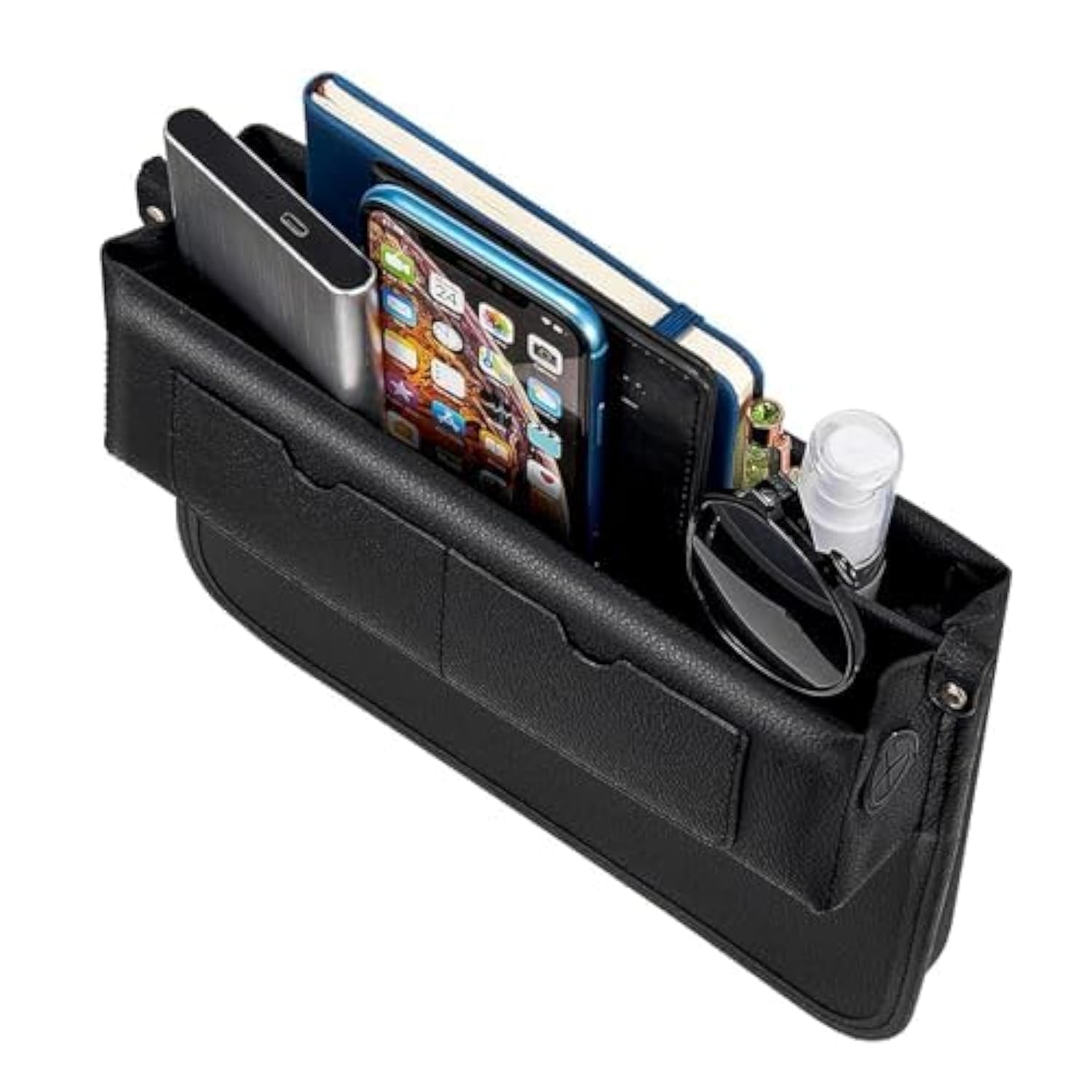 Car Seat Gap Filler Leather Car Seat Organizers and Storage Between Seats