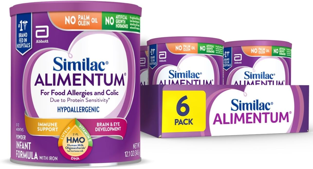 Alimentum With 2'-FL HMO Hypoallergenic Infant Formula