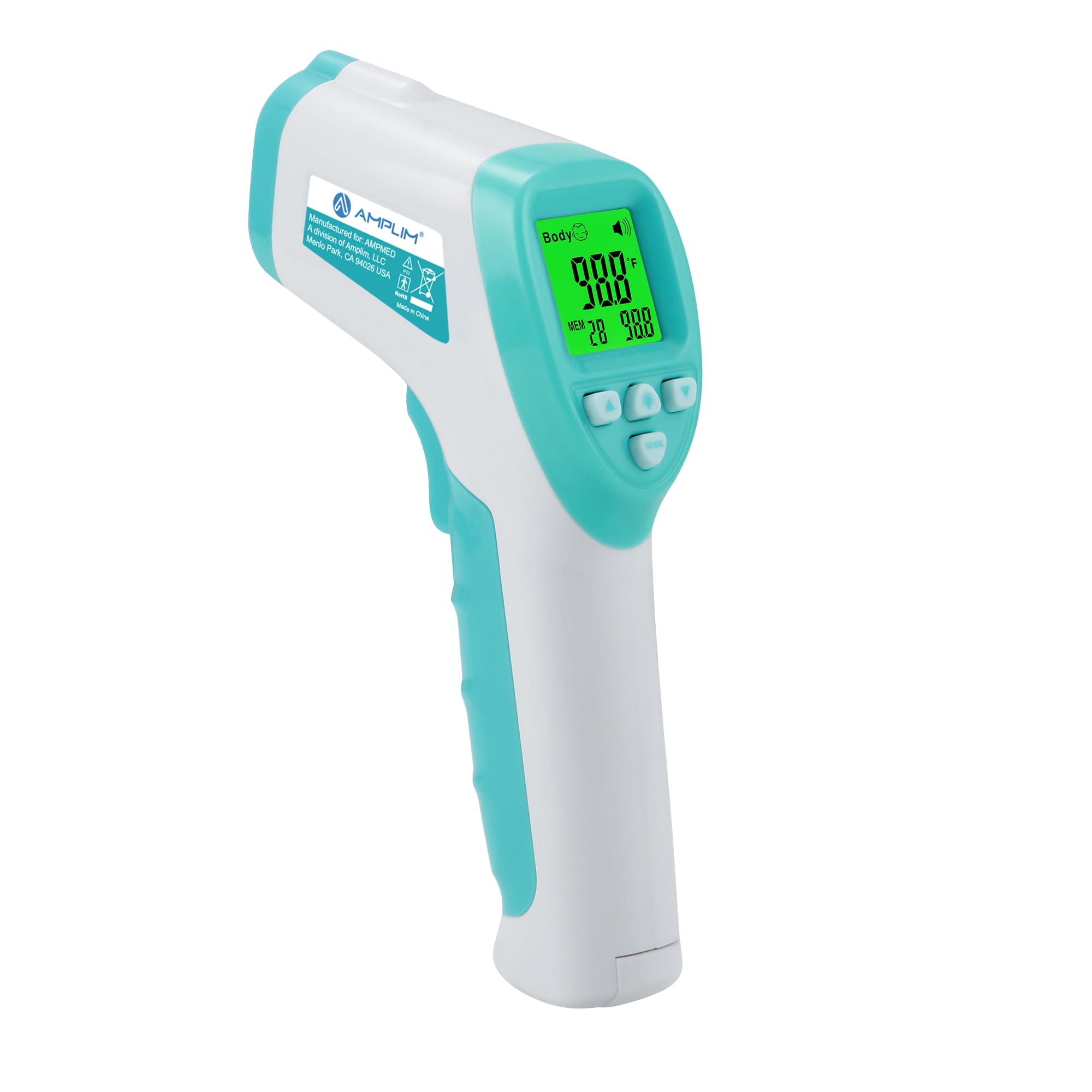 Forehead Thermometer for Adults, Kids, and Infants: No-Touch Digital Baby Thermometer