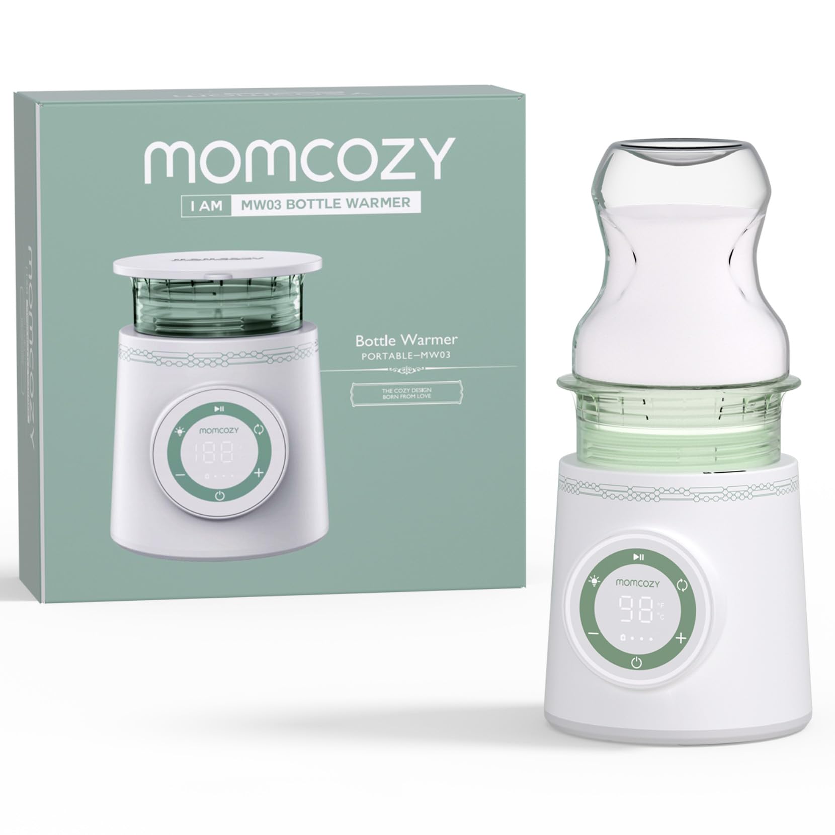 Portable Bottle Warmer for Travel, Double Leak-Proof Travel Bottle