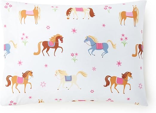 Cotton Kids Pillowcase – Soft, Breathable & Standard Size (20x30)