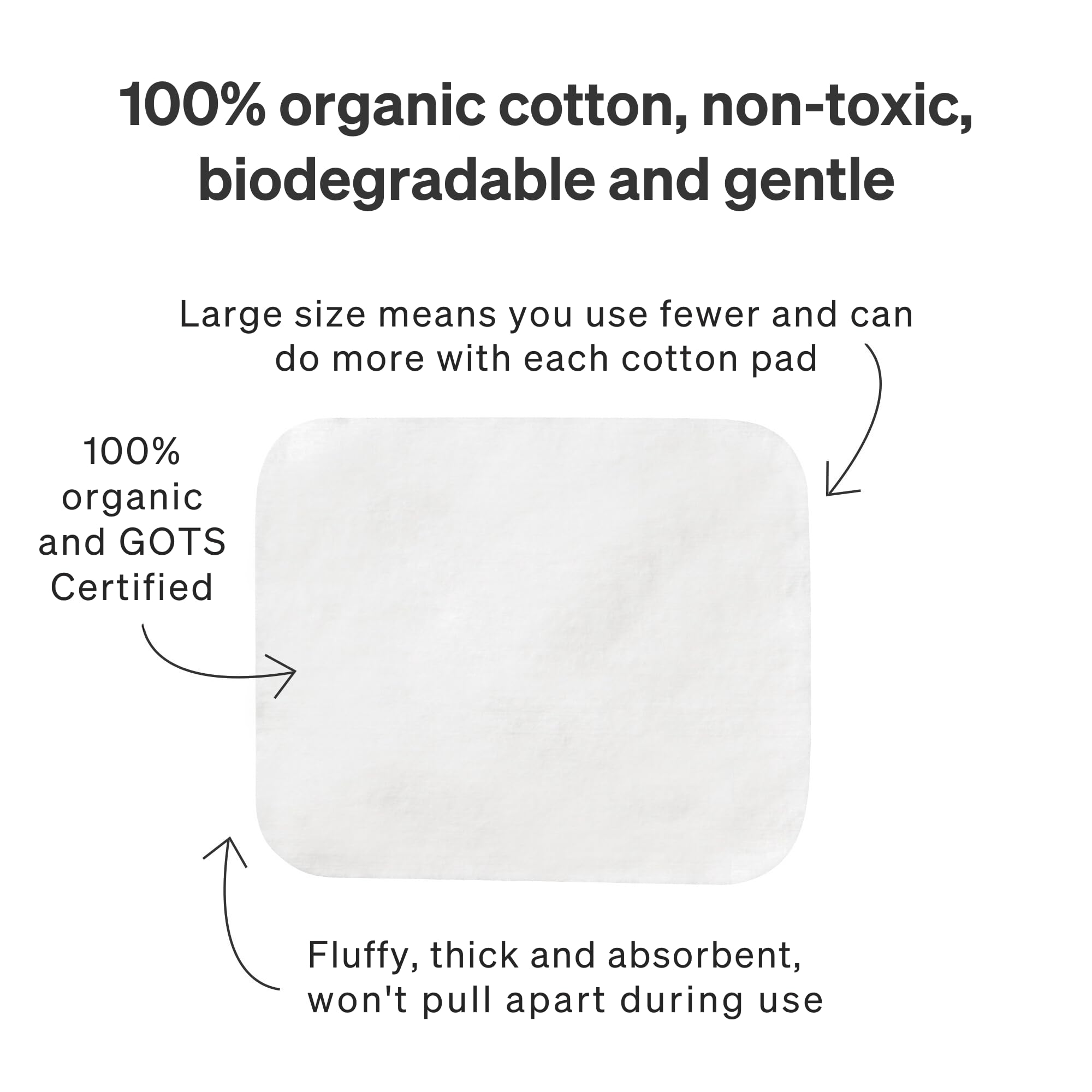 Baby Cotton Pads for Diaper Change by LoveNoobs