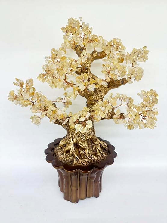 MARBLE SHOP 17.7 inch Feng Shui Money Tree, Large Crystal